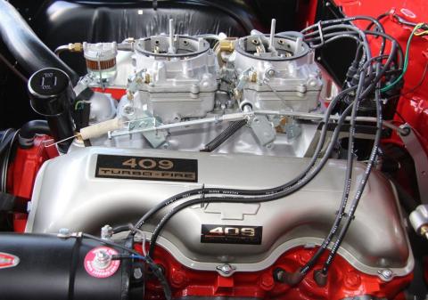 Image of a 1962 Chevrolet 409 Engine