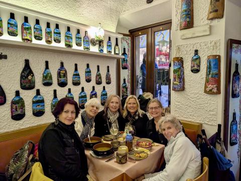 Enjoying the local culture in Bellagio