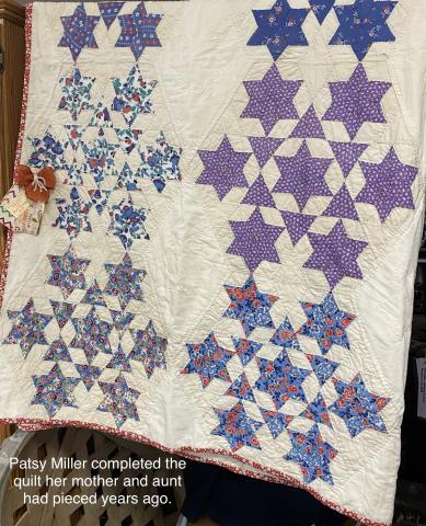 9 stars quilt 