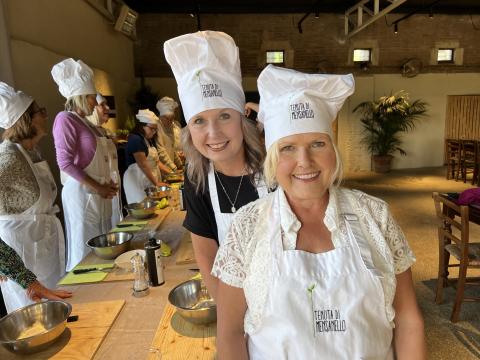 Italian cooking lesson