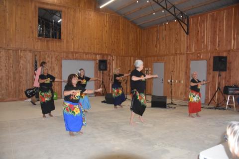 Polynesian Dancers. Photo by Carol Aldrich