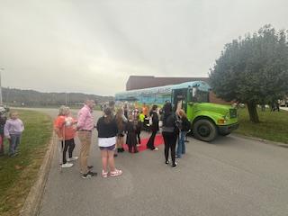 UCPS Book Bus at Red Ribbon Night