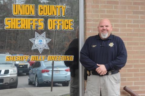 Union County Sheriff Billy Breeding