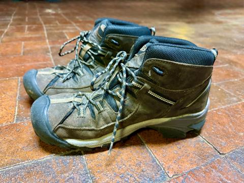 You can get very attached to a good pair of hiking boots, which like a friend support you in your ventures.
