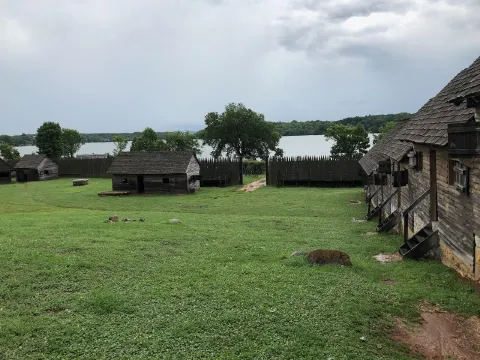 Photo by Marilyn and Wayne Toppins British Fort Loudon, built in 1756