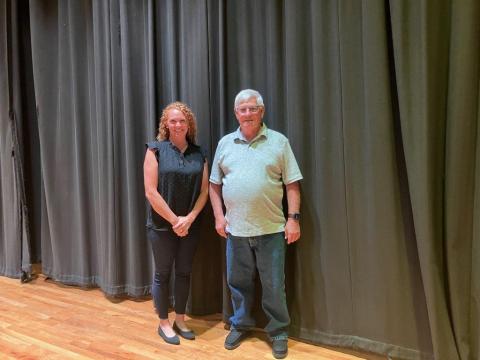 Jessica Brock and Terry Washam were elected to be Chairperson and Vice Chairperson respectively. However, the election of the chair will be a do over due to not enough affirmative votes as required by law.