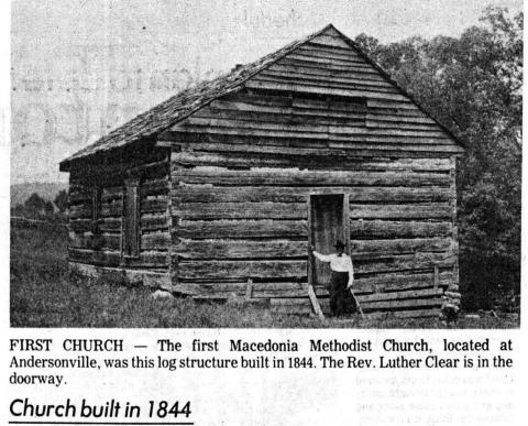 Macedonia Methodist Church at Andersonville