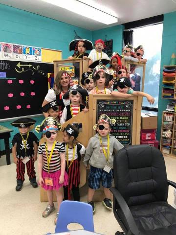 Pirate Day at Luttrell Elementary School