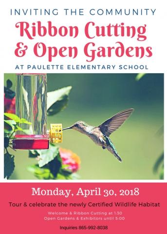 Paulette Outdoor Classroom Gains National Recognition
