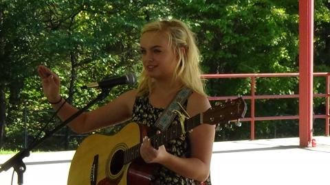 Virginia Faith was the winner of the 2016 Luttrell Music Festival kids music competition.
