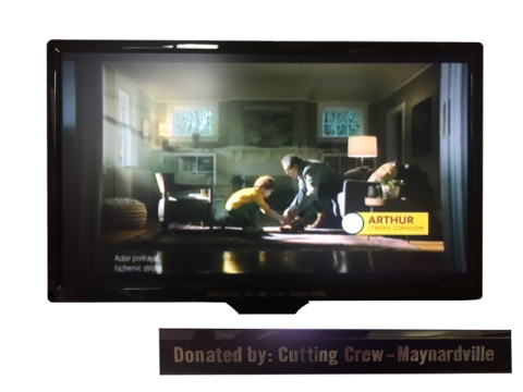 Donated TV at Willow Ridge Center