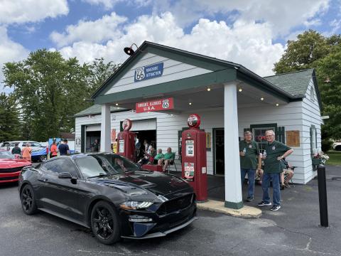  Ambler's Texaco Station in Dwight, Illinois