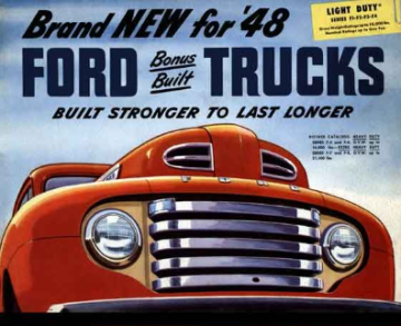 1948 Ford Trucks Advertisement 