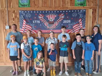 Union County 4-H Grill Masters Group Photo