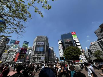 Shibuya Crossing, Japan  -photo by Archie Wilson III