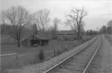 Historic Booker Farm divided by Luttrell Corryton Rd. and the railroad.