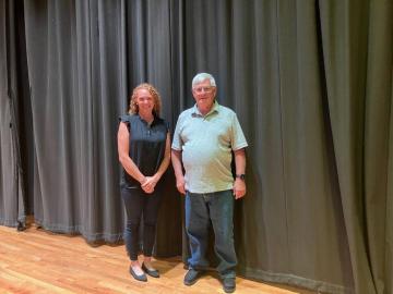 Jessica Brock and Terry Washam were elected to be Chairperson and Vice Chairperson respectively. However, the election of the chair will be a do over due to not enough affirmative votes as required by law.