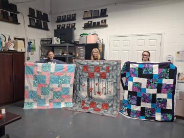 Quilting Adventure Day Camp - Youth Made Beautiful Quilts
