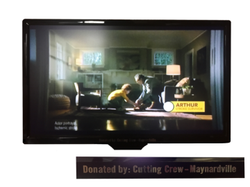 Donated TV at Willow Ridge Center